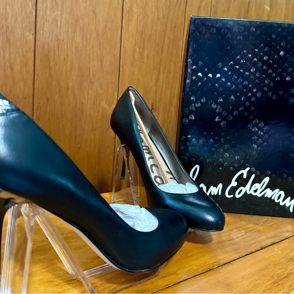 Sam Edelman black heels Size 7 - Picture 1 of 3